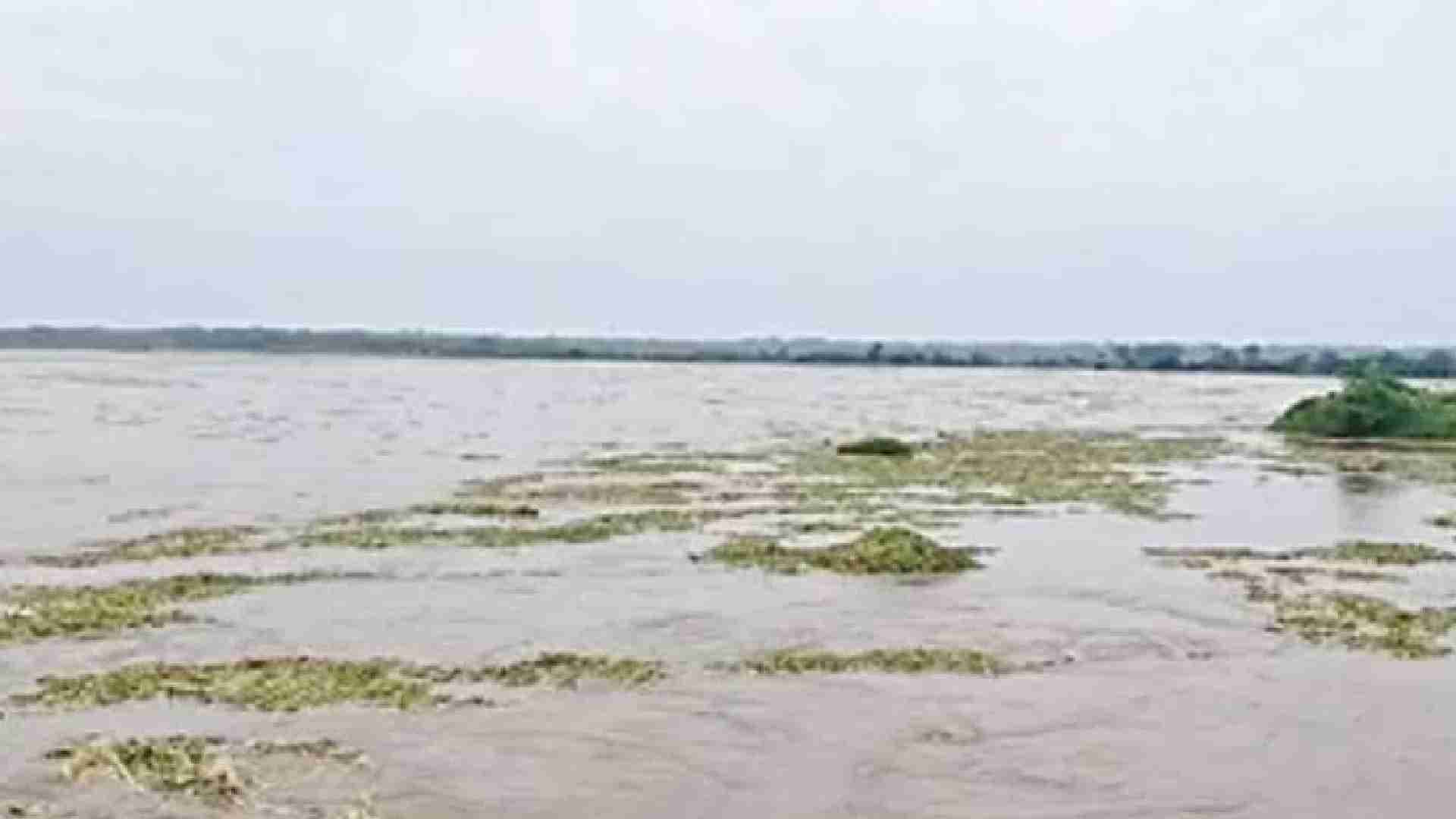 Rushikulya River Swells Amid Heavy Rain In Ganjam