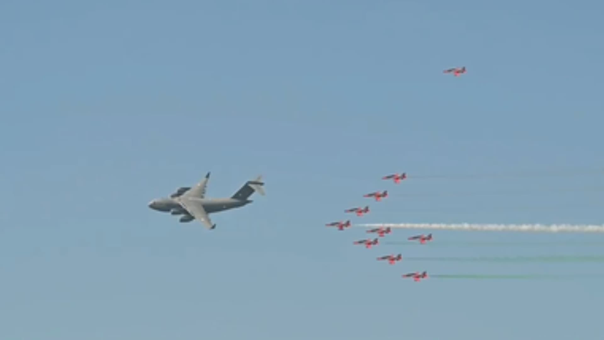 Tejas, Rafale Sparkle at IAF Flypast over Brahmaputra