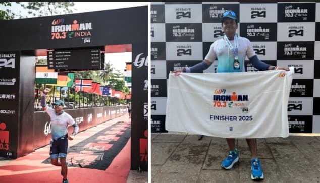Odisha IAS Officer Rajesh Patil Completes IRONMAN 70.3 For Second Time
