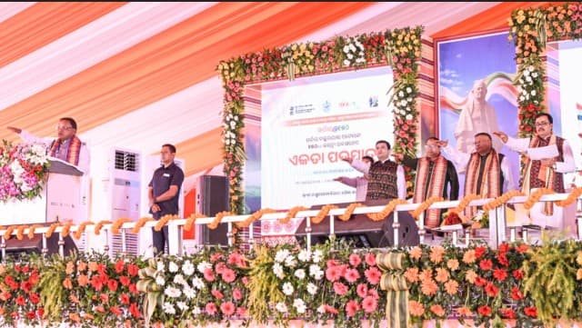 CM Mohan Majhi Leads ‘Ekta Padayatra’ in Balasore to Mark Patel’s 150th Birth Anniversary