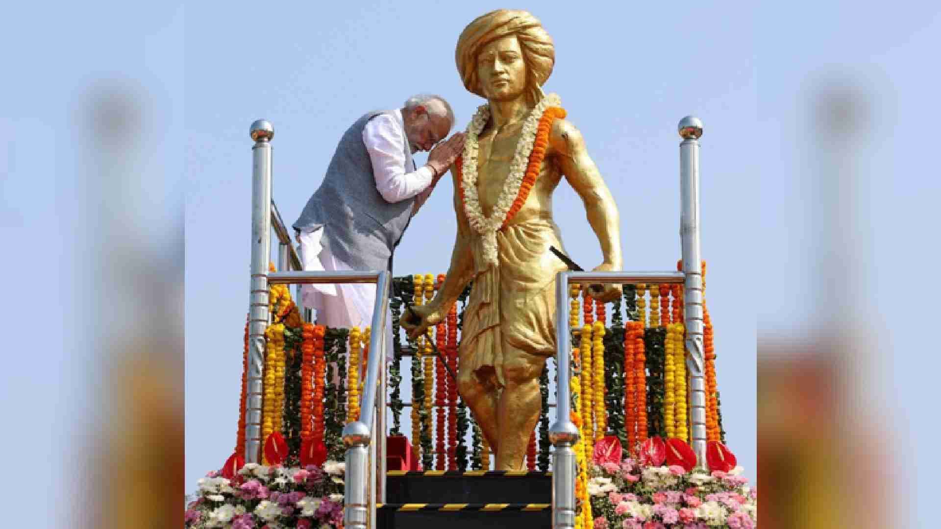 PM Modi Pays Tribute To Birsa Munda On His 150th Birth Anniversary