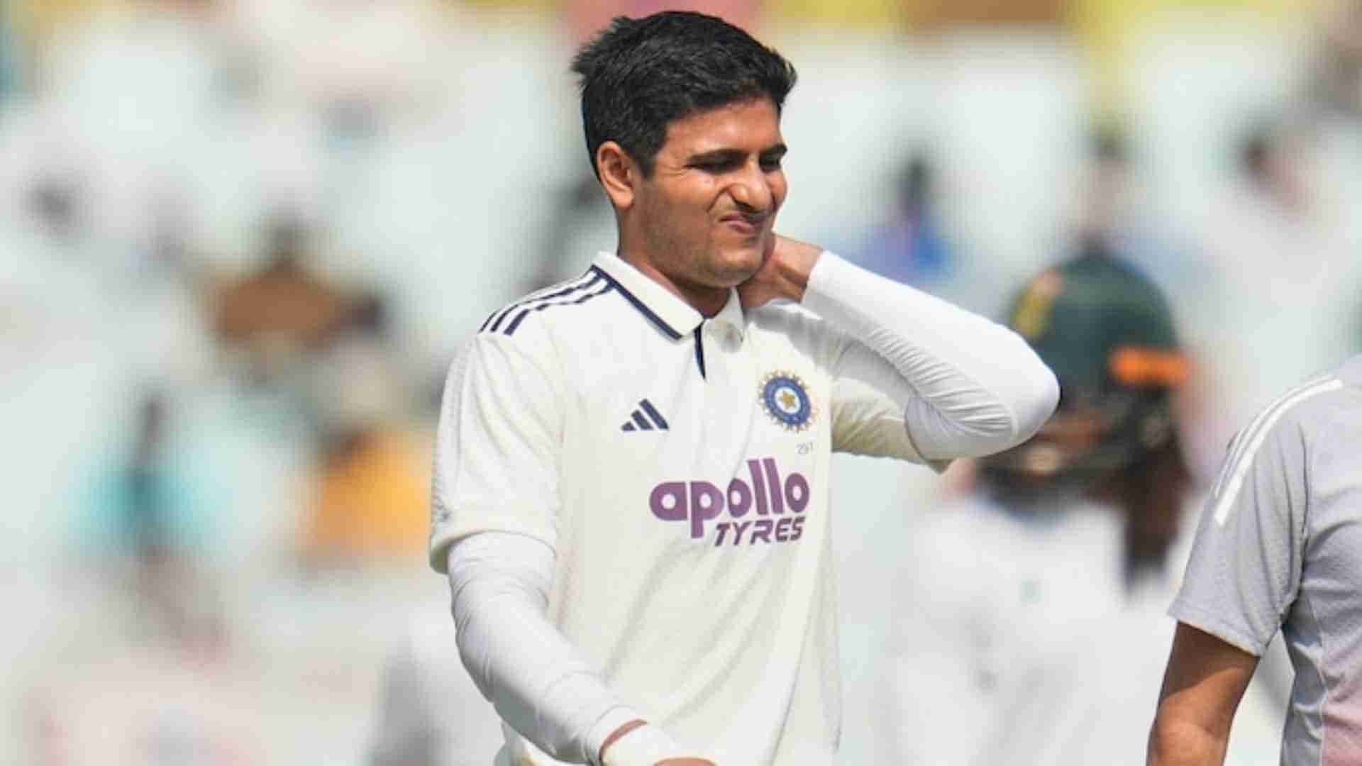 Shubman Gill Ruled Out Of Ongoing First Test Against South Africa After Neck Injury