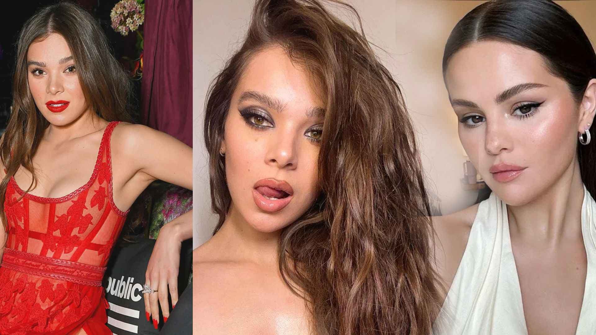 Inside 'The Eyebrow Drama' Catfight Between Hailee Steinfeld & Selena Gomez