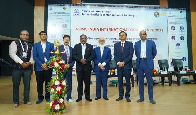 IIM Sambalpur Hosts POMS India Conference 2025 on Supply Chain Resilience