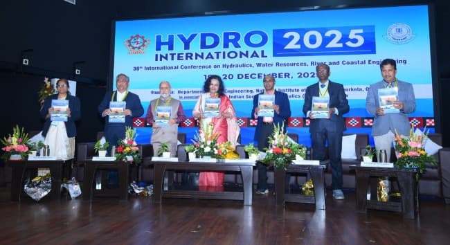 HYDRO International 2025: NIT Rourkela Hosts Global Conclave on Hydraulics and Water Systems