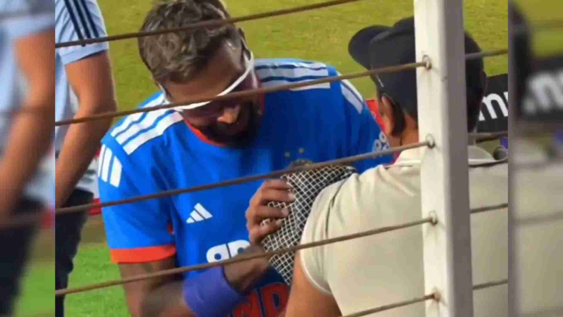 Hardik Pandya’s Six Hits Cameraman, His Gesture Wins Hearts