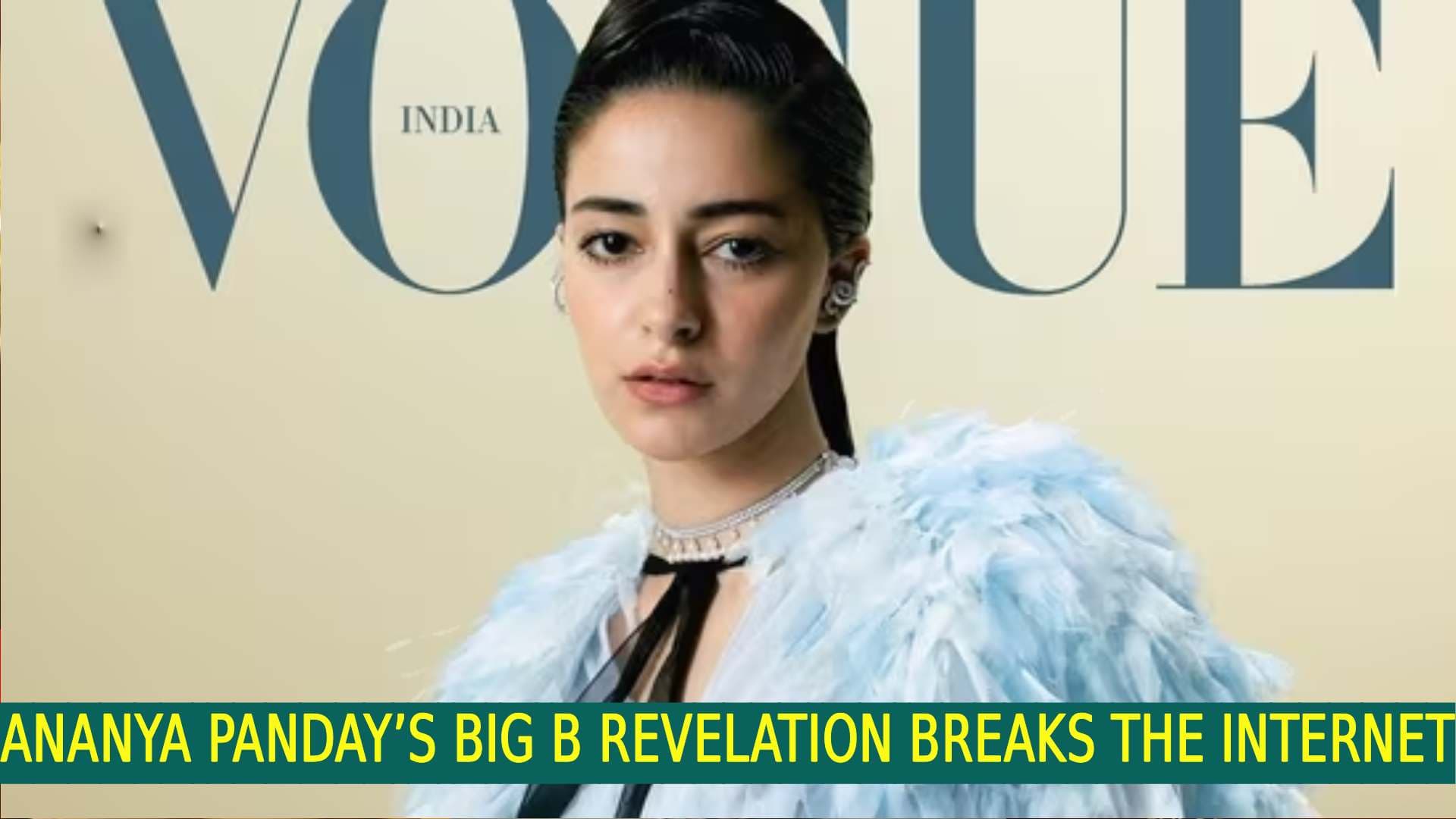Ananya Panday Opens Up: Her Most Memorable Experience With Amitabh Bachchan