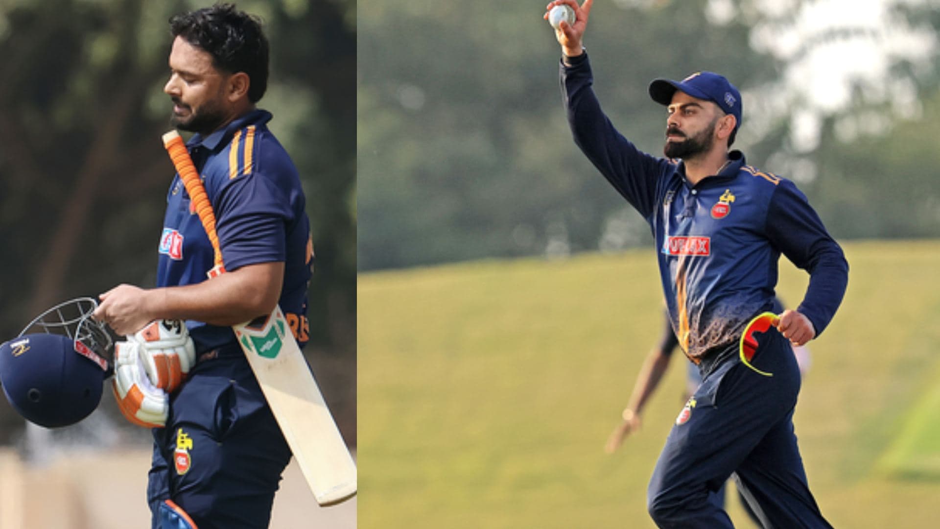 Virat Kohli, Rishabh Pant Score Half-Centuries as Delhi Edge Gujarat