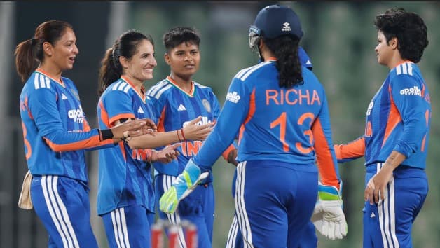 Renuka, Deepti Star as India Seal T20I Series Against Sri Lanka