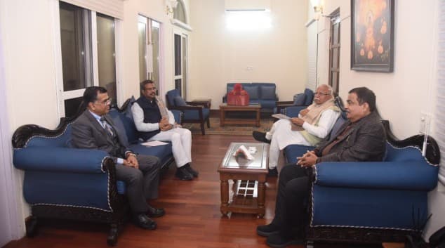 Pradhan Meets Gadkari, Pushes for Sambalpur–Jharsuguda Highway Project
