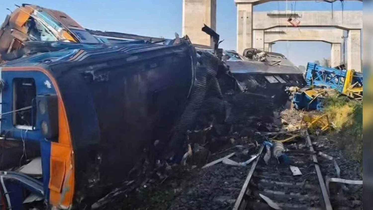 22 Killed As Crane Collapse Derails Train In Thailand