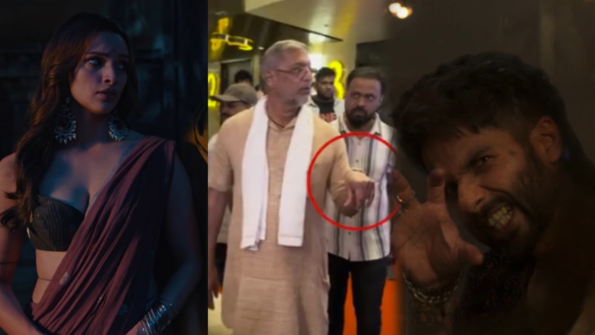 Nana Patekar Leaves 'O Romeo' Event After Shahid Kapoor, Triptii Arrive Late; Video Shows Watch Gesture