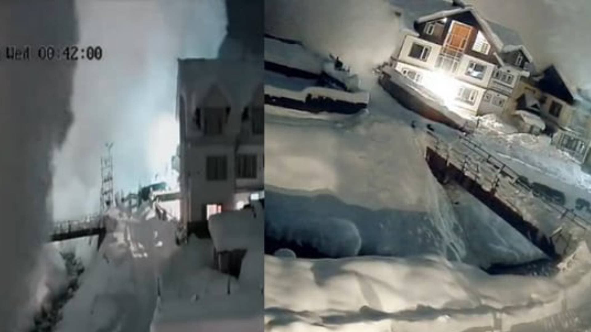 Massive Avalanche Hits J&K's Sonamarg; No Casualties Reported