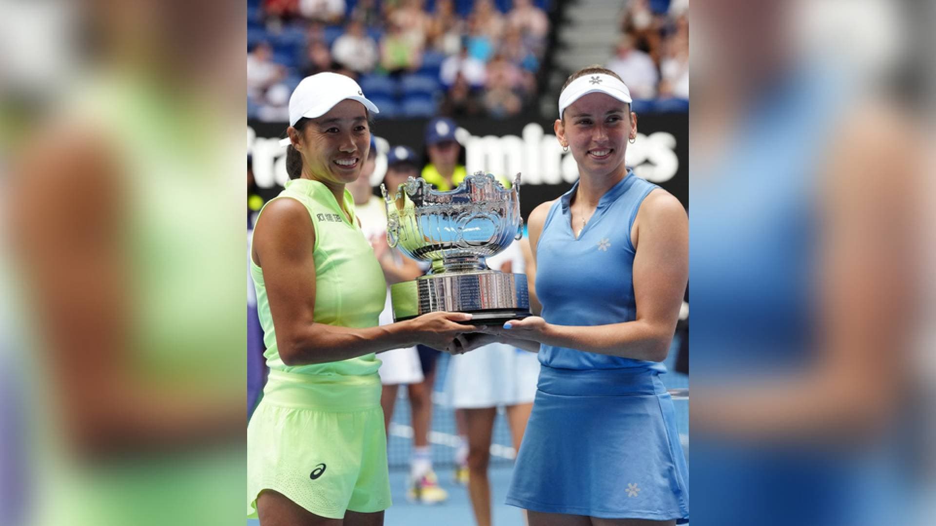 Australian Open: Mertens & Zhang Beat Danilina-Krunic To Win Women's Doubles Title