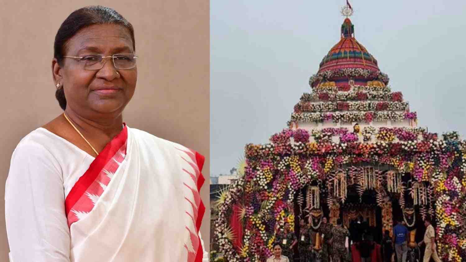 President Murmu Offers Prayers At Maa Biraja Temple