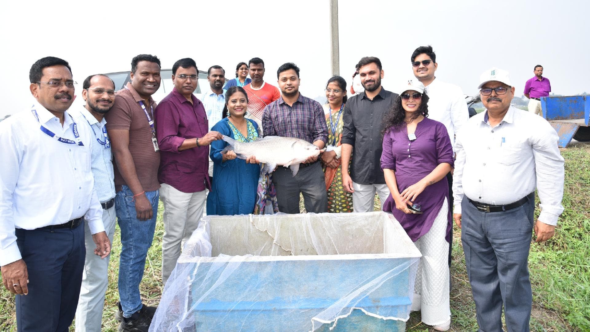 Telangana Media Delegation Visits ICAR-CIFA in Bhubaneswar to Learn Advanced Aquaculture Practices
