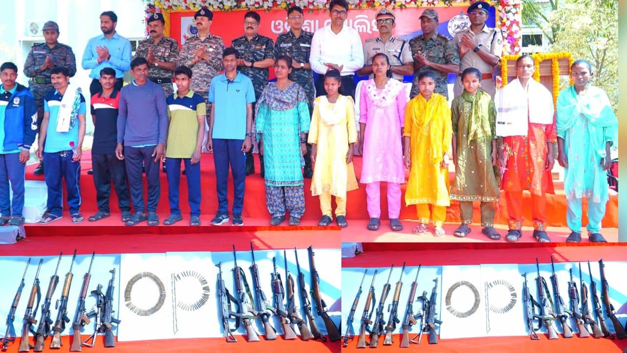 15 Hardcore Maoists Surrender In Odisha's Rayagada, Hand Over Arms