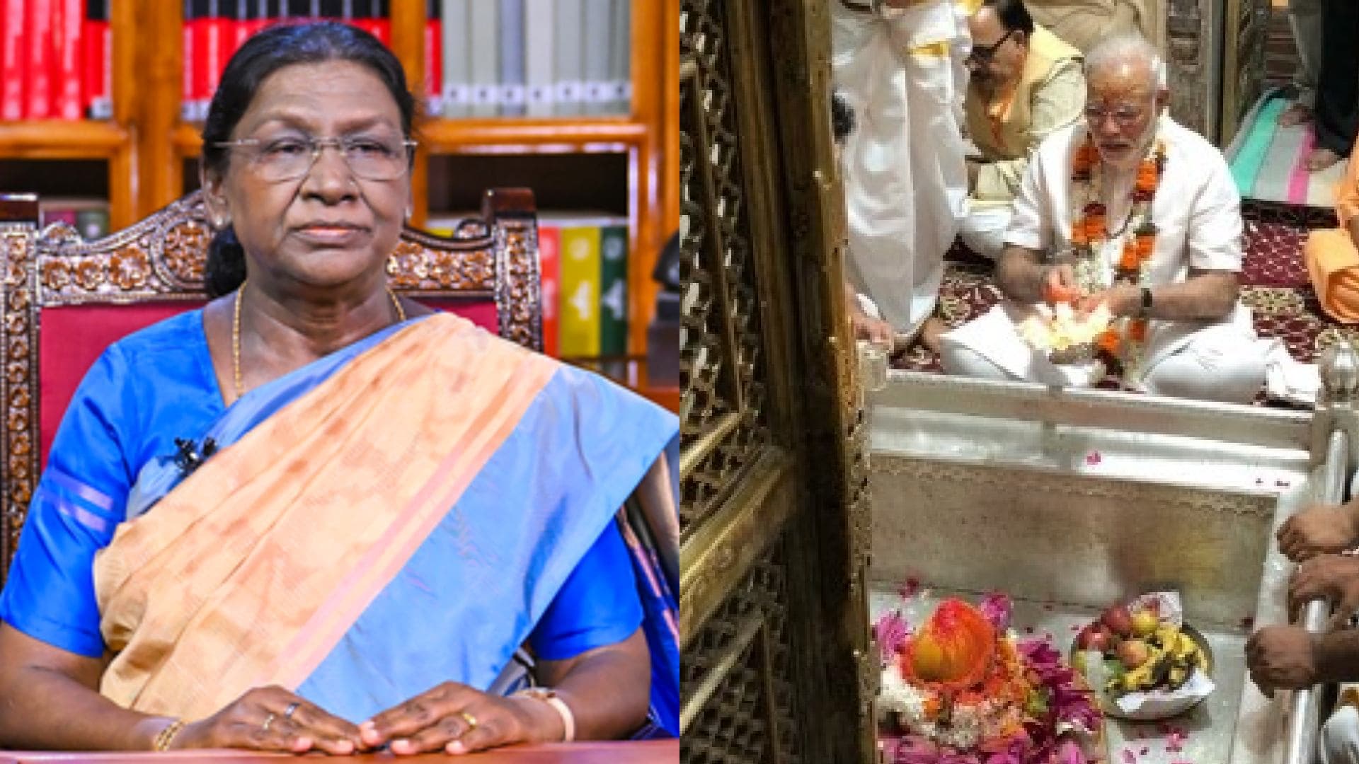President Murmu, PM Modi, Union Ministers Extend Maha Shivratri Greetings To Nation