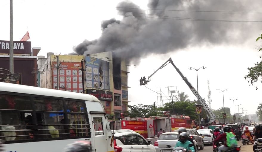 Bhubaneswar Supermart Blaze Exposes Fire Safety Lapses