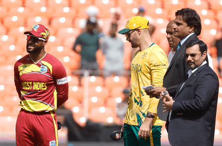 South Africa win toss, Elect to Bowl Against West Indies in Super Eights Clash