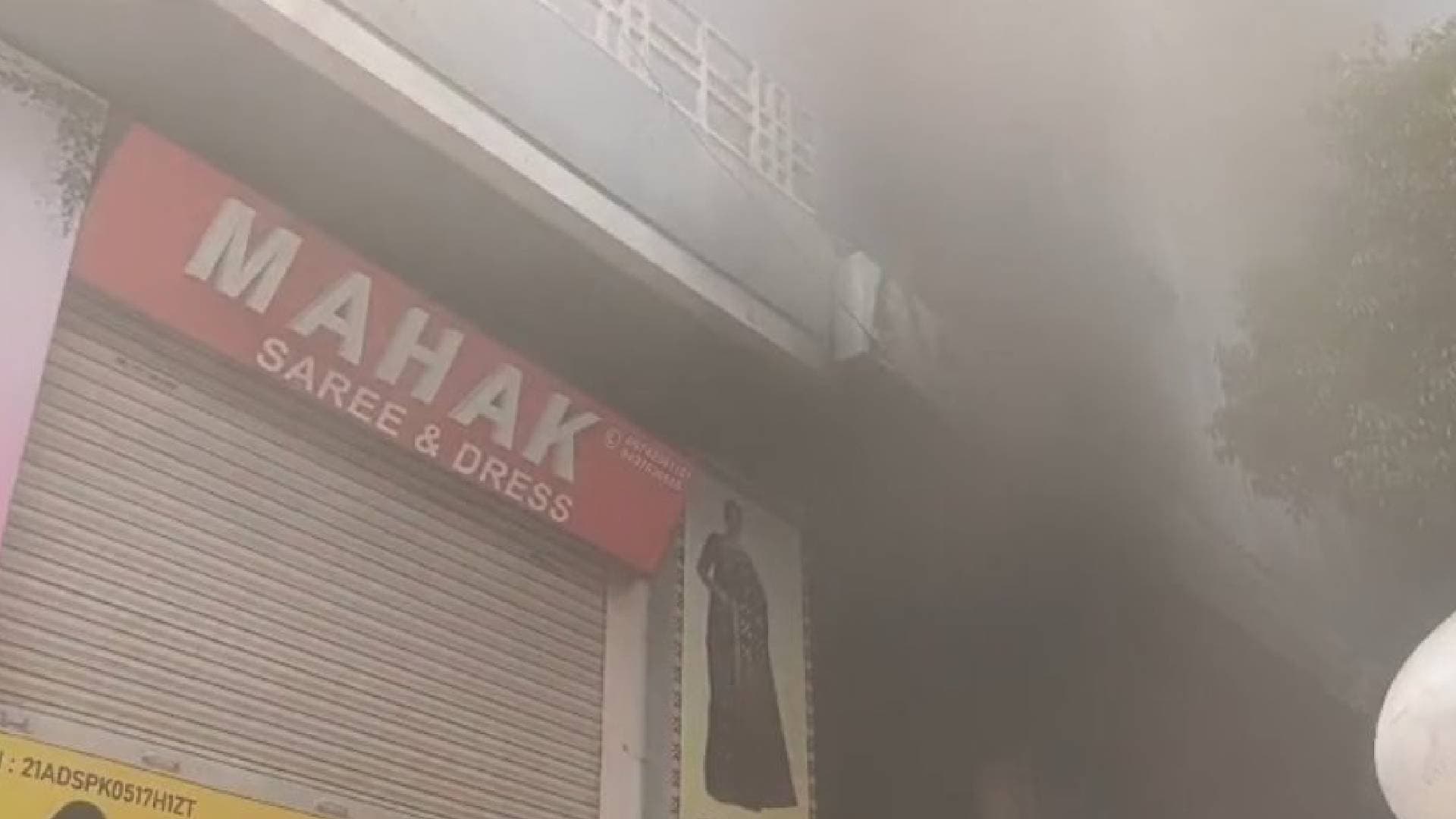 Fire breaks out at CRP Square market complex in Bhubaneswar