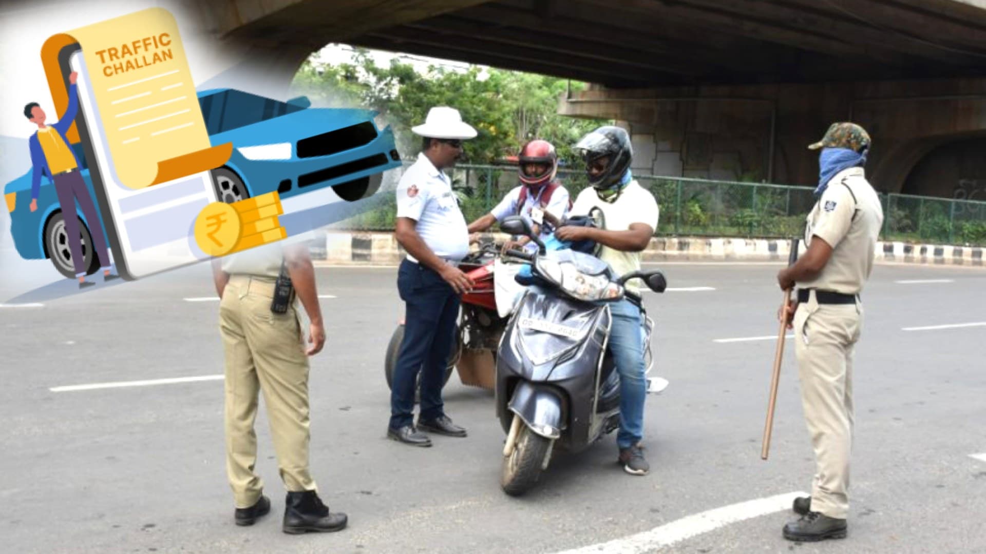 Breaking News: Odisha Road Safety Drive Nets 17,831 Challans in One Day, 64 Vehicles Seized