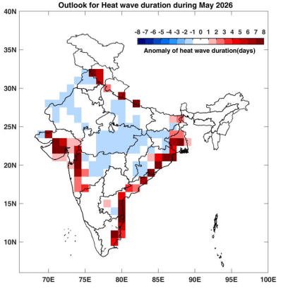 IMD Shocker Forecast For Odisha: Heatwave to sweep Bhubaneswar, Cuttack; Jharsuguda to 'Tatlagarh' Breathe Cool Weather In May