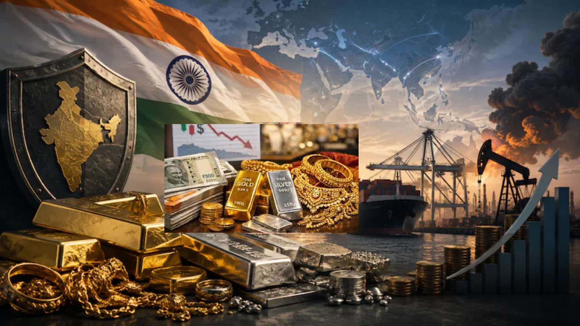 India Hikes Import Duty on Precious Metals to Shield Economy Amid Global Turmoil