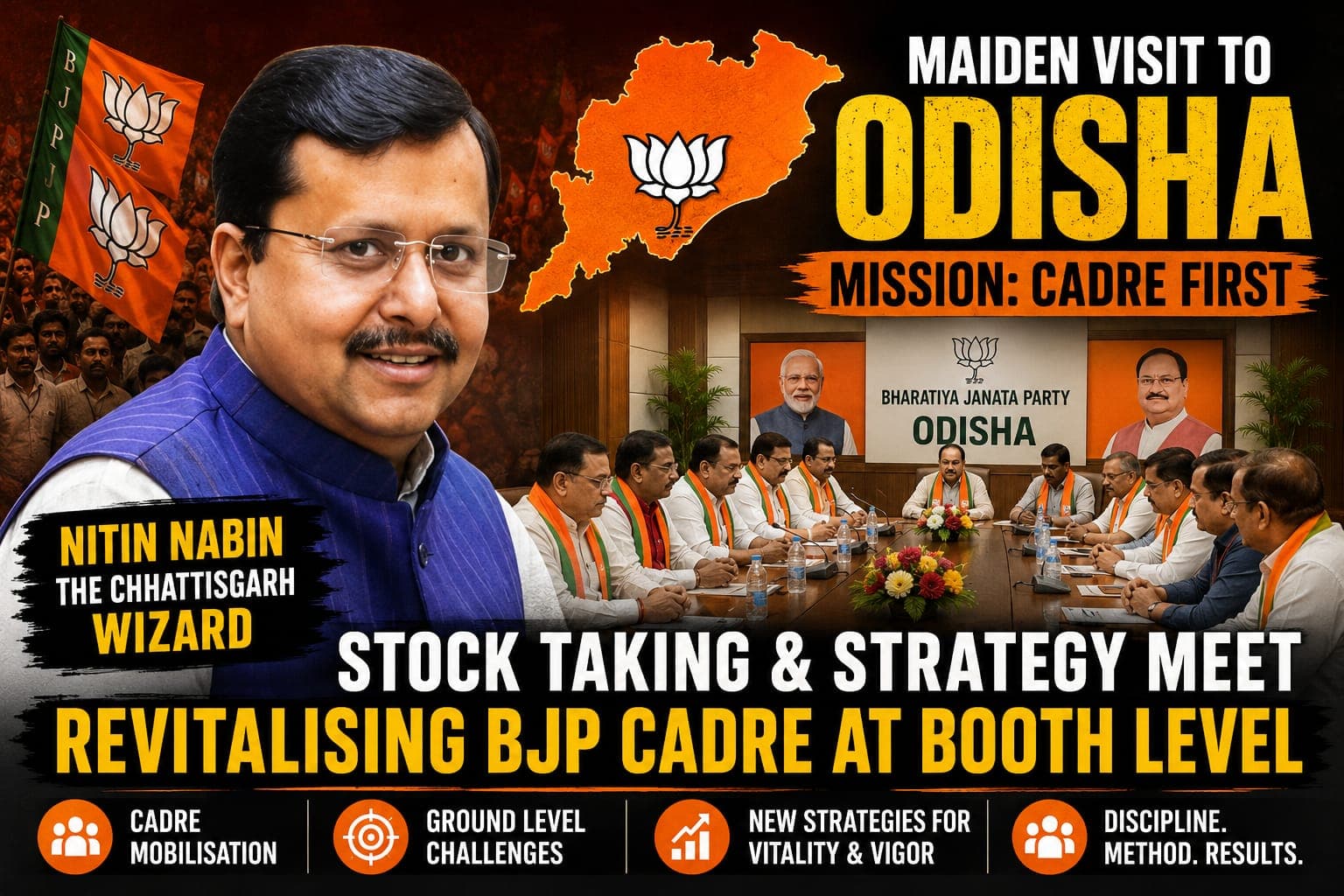 Inside Nitin Nabin's Odisha Gameplan: Booth-level Mobilisation Takes Centrestage