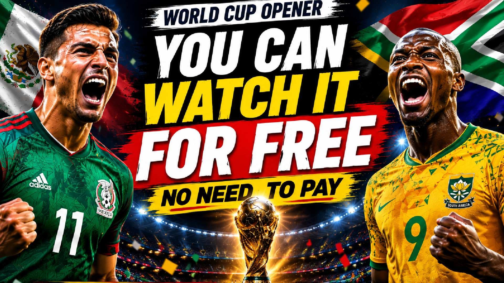 No Subscription? Here's How You Can Watch FIFA World Cup 2026 Opener Mexico vs South Africa For Free