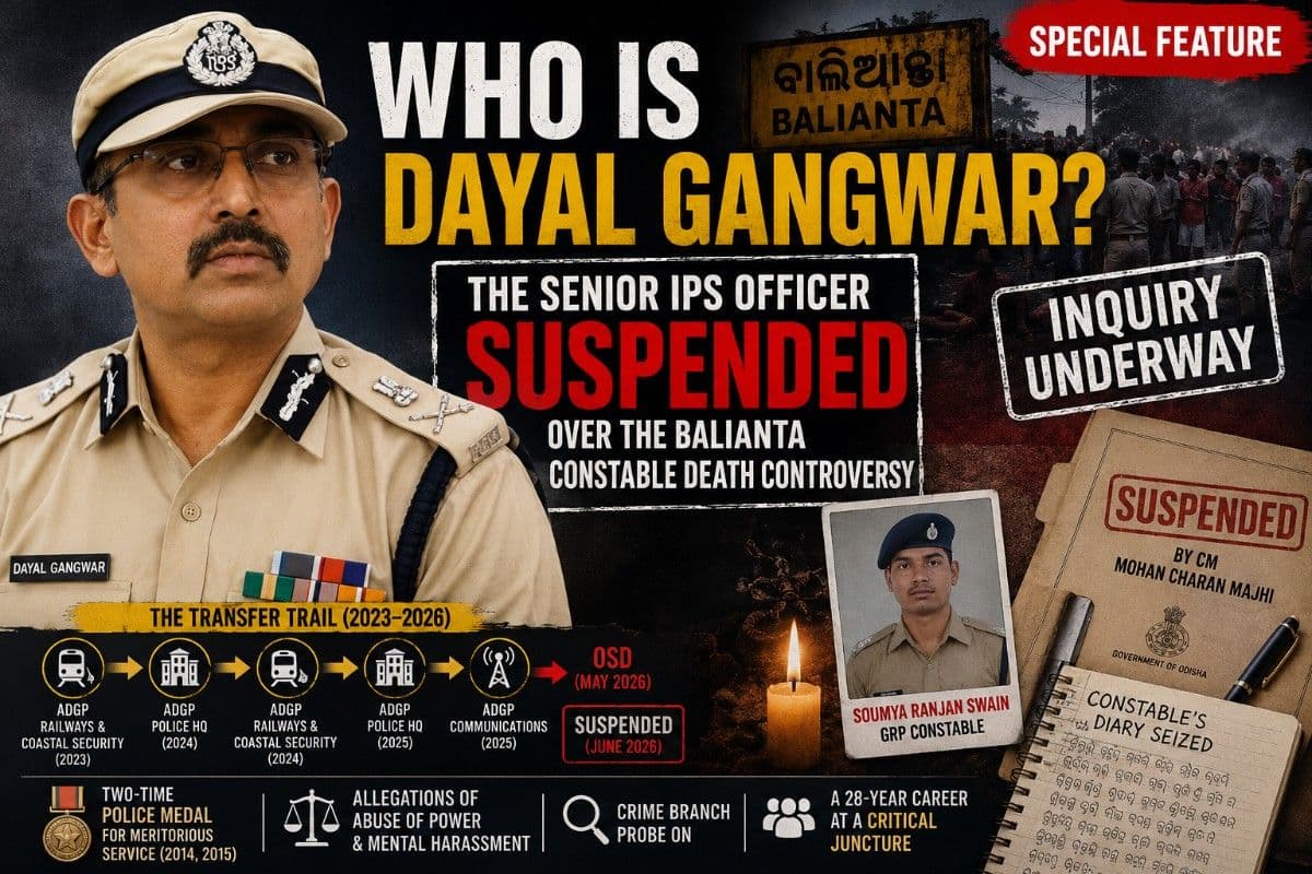 Who is Dayal Gangwar? The Senior IPS Officer Suspended Over the Balianta Constable Death Controversy| Special Feature