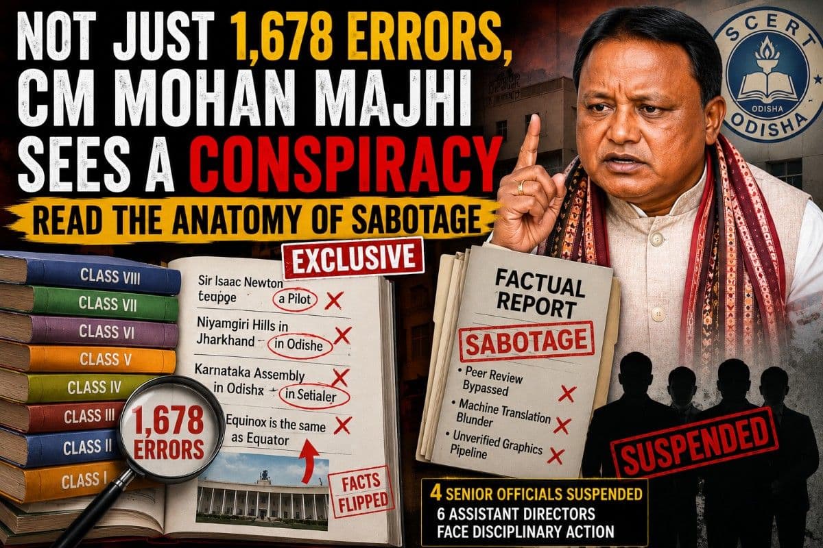 Not Just 1,678 Errors, CM Mohan Majhi Sees a Conspiracy: Read the Anatomy of Sabotage| Exclusive