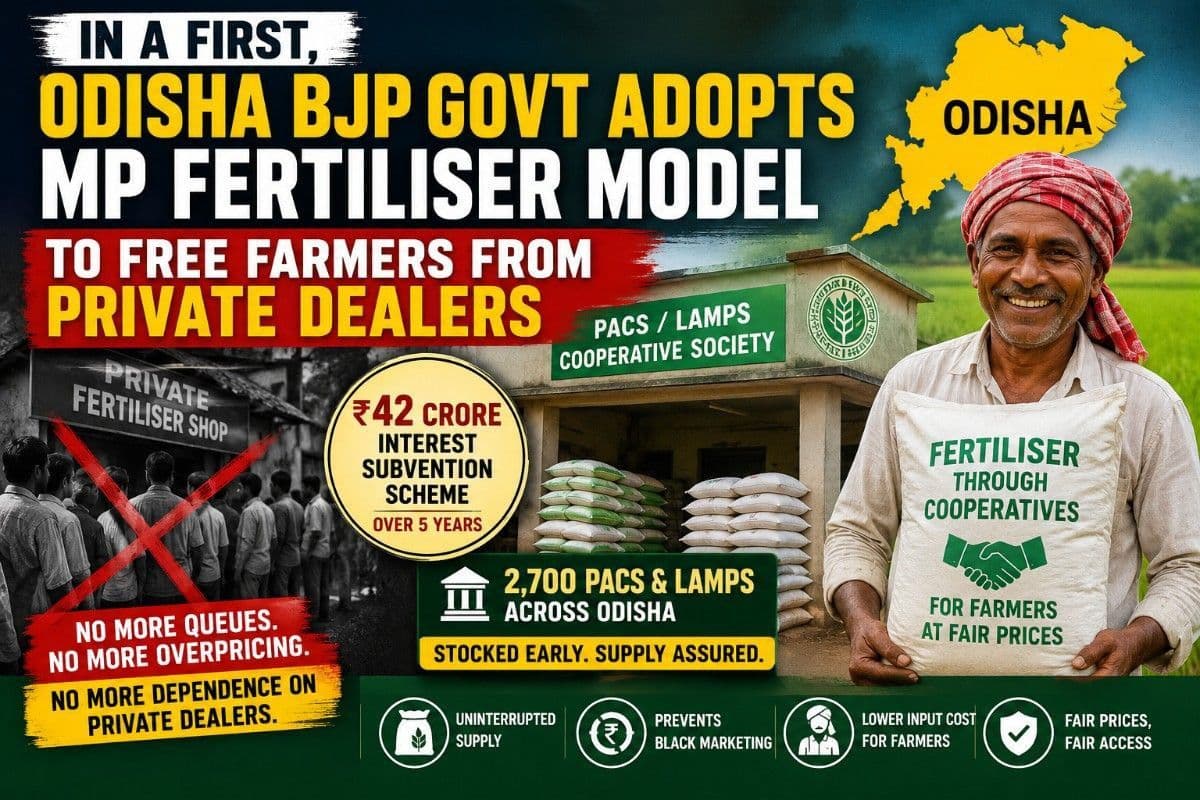 In a First, Odisha BJP Govt Adopts MP Fertiliser Model to Free Farmers from Private Dealers | Special Story