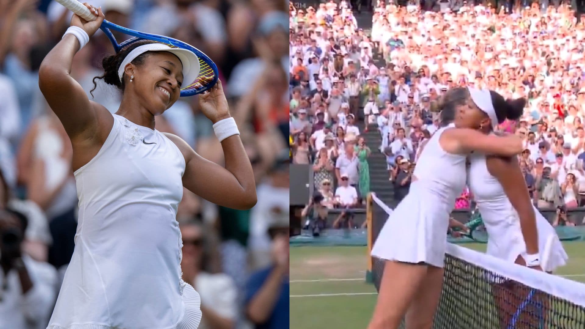 Osaka Ends Sabalenka's 14-Slam Quarterfinal Streak With Straight-Sets Victory at Wimbledon