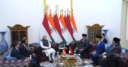 PM Modi Holds Bilateral Talks With Indonesian President Prabowo Subianto