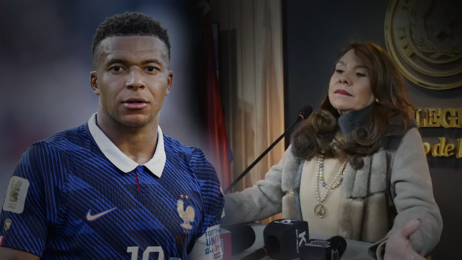 Paraguayan Senator Celeste Amarilla Calls Kylian Mbappe ‘Son of a …’ before the Senate