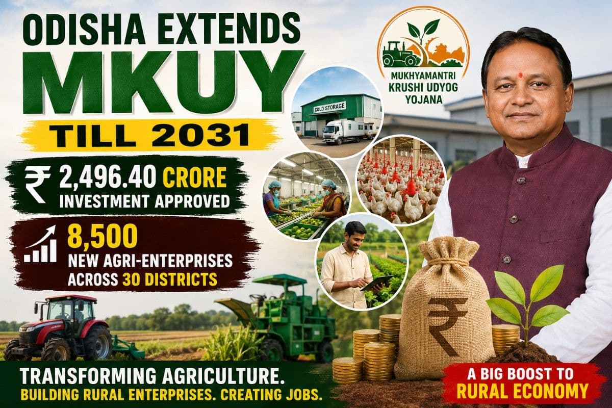 Odisha Bets Big on Agri-Entrepreneurship: Cabinet Extends MKUY Till 2031 with ₹2,496-Crore Outlay, Targets 8,500 New Rural Enterprises | Special Report