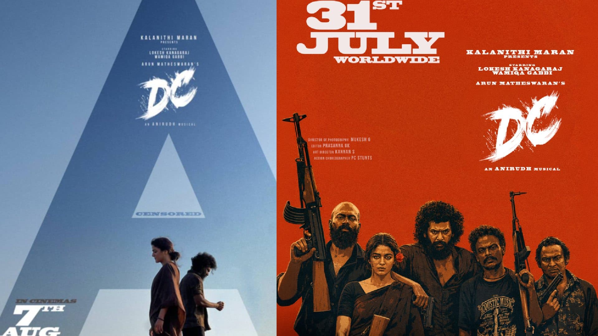 CBFC Clears Lokesh Kanagaraj-Starrer 'DC' with 'A' Certificate