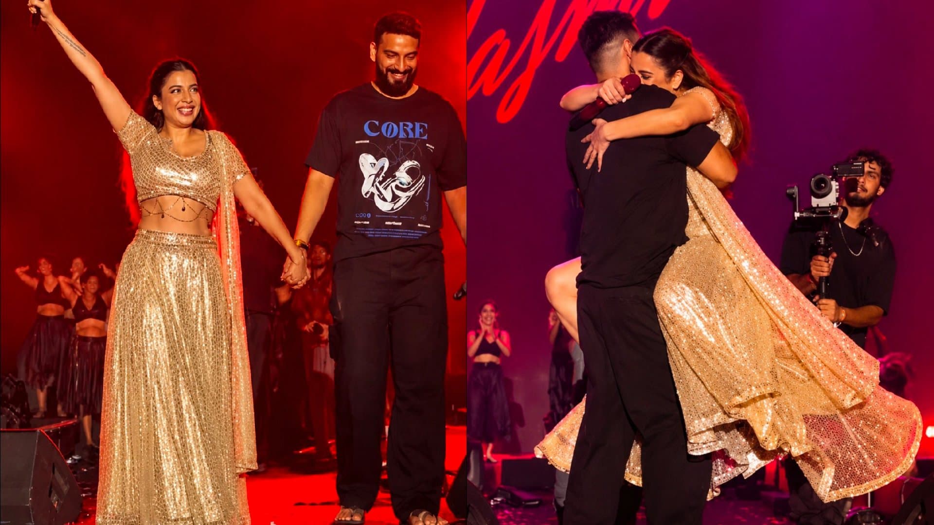 Singer Jasmine Sandlas Introduces Fiancé on Stage During First 'Dream Girl' Tour Concert