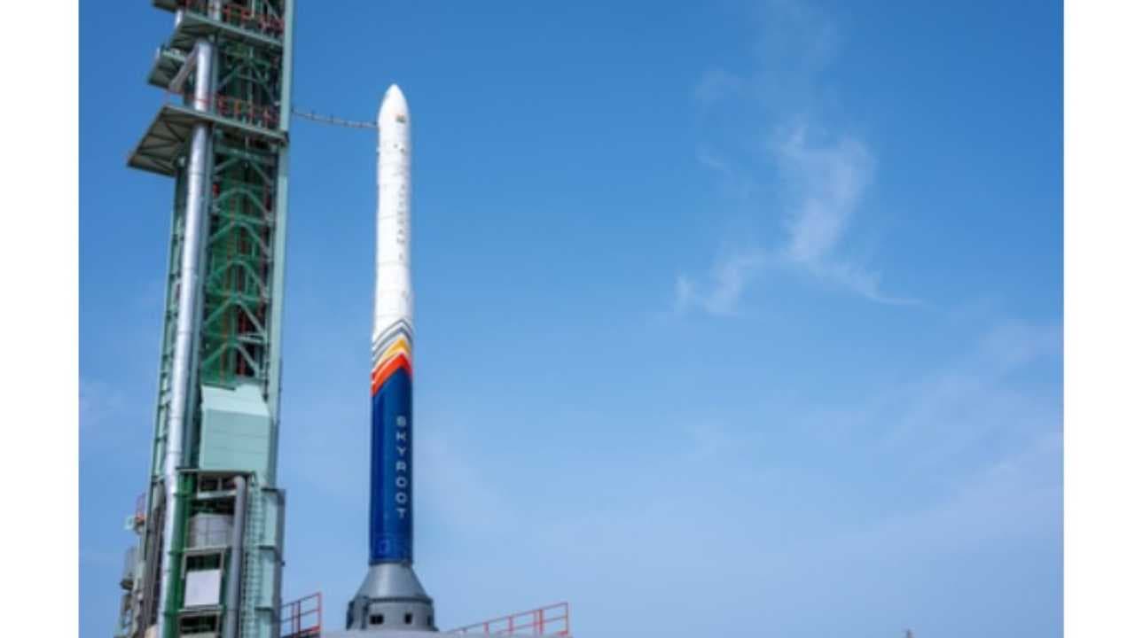 Skyroot Launches India's 1st Private Orbital Rocket Vikram-1