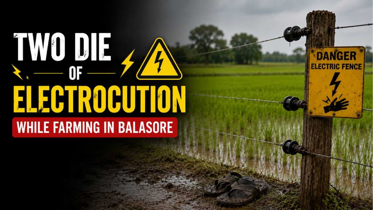 Two Die Of Electrocution While Farming In Balasore Village