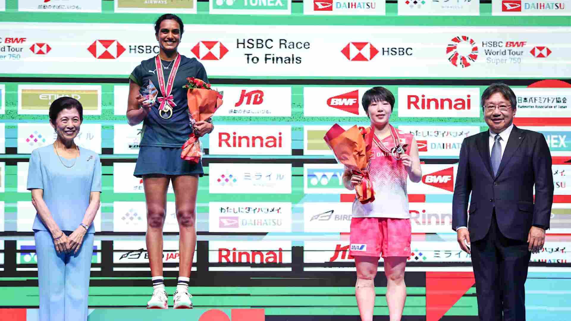 PV Sindhu Ends Title Drought, Becomes First Indian to Claim Japan Open Crown