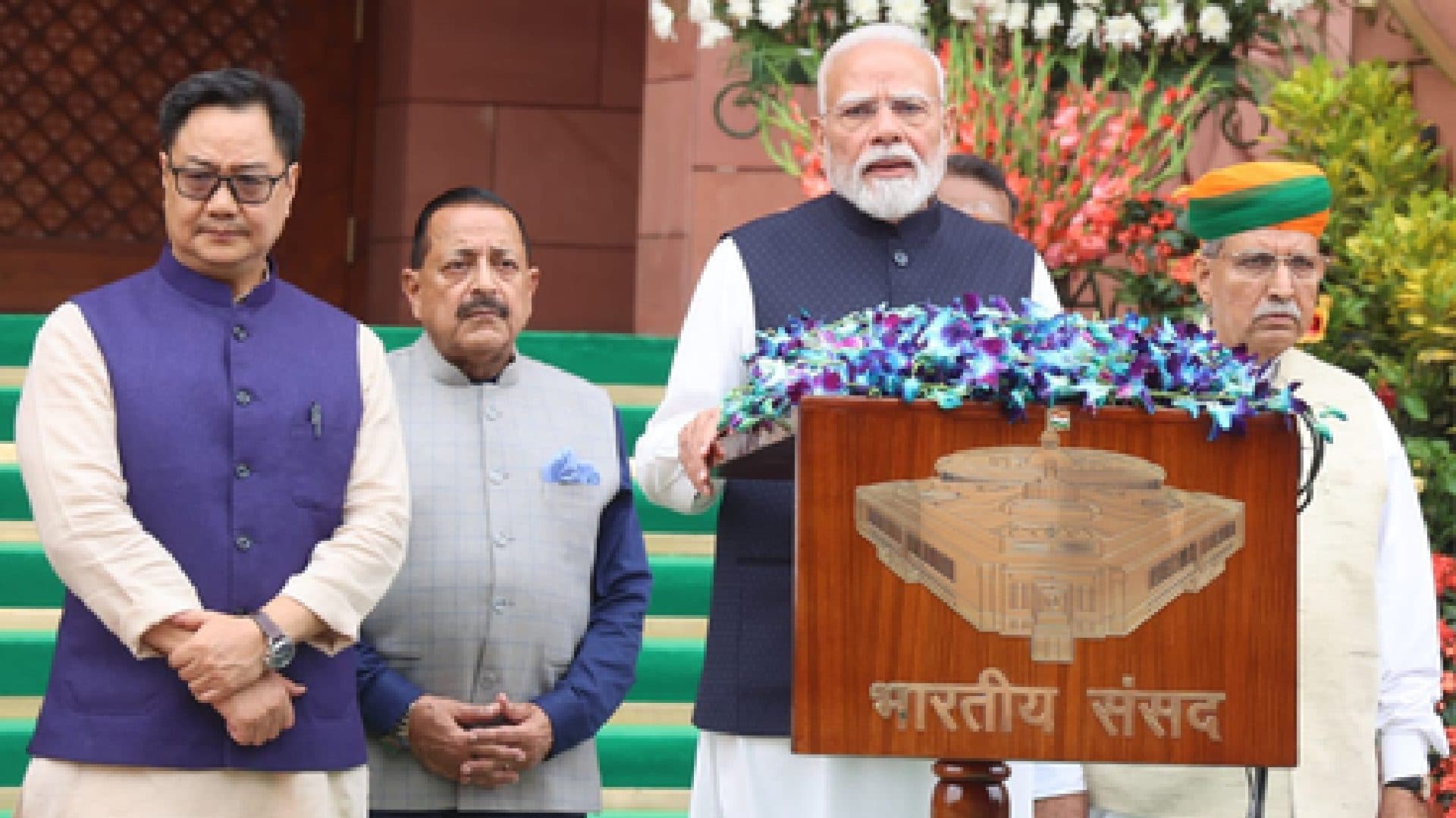 PM Modi Addresses Media at Begining of Monsoon Session; Calls for Meaningful Discussions
