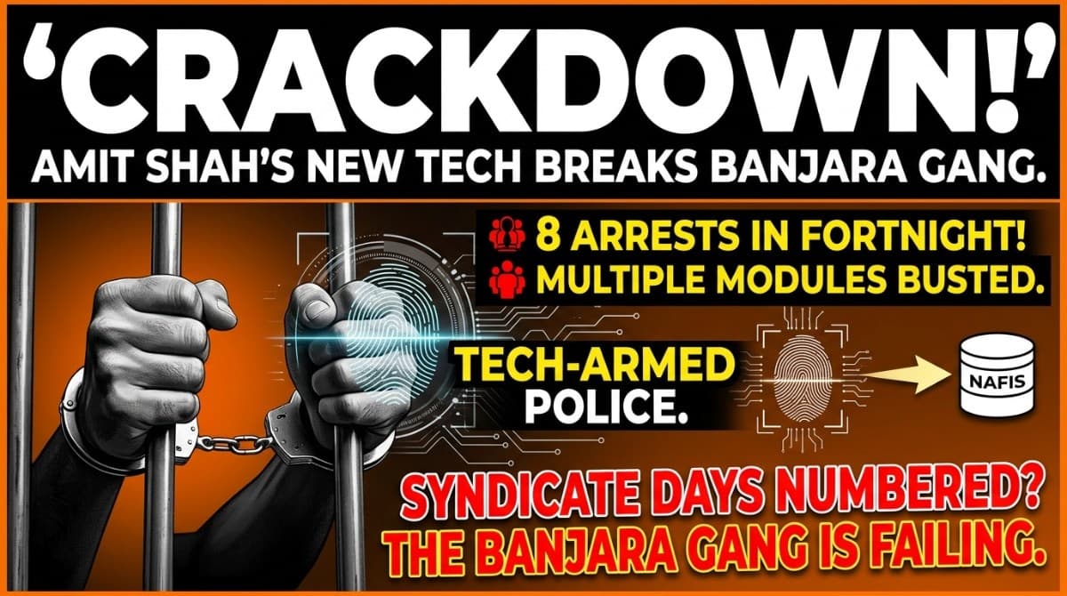 Amit Shah’s New Tech Armed Commissionerate Police to Bust Banjara Gang, Are Syndicate Days Numbered| Exclusive Analysis