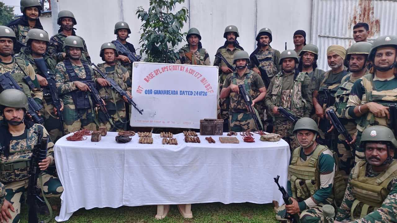 Security Forces Unearth Maoist Arms Dump in Malkangiri Forests