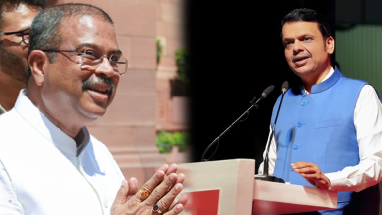 Maharashtra CM Fadnavis Hails Dharmendra Pradhan for Placing National Interest Above Personal Position
