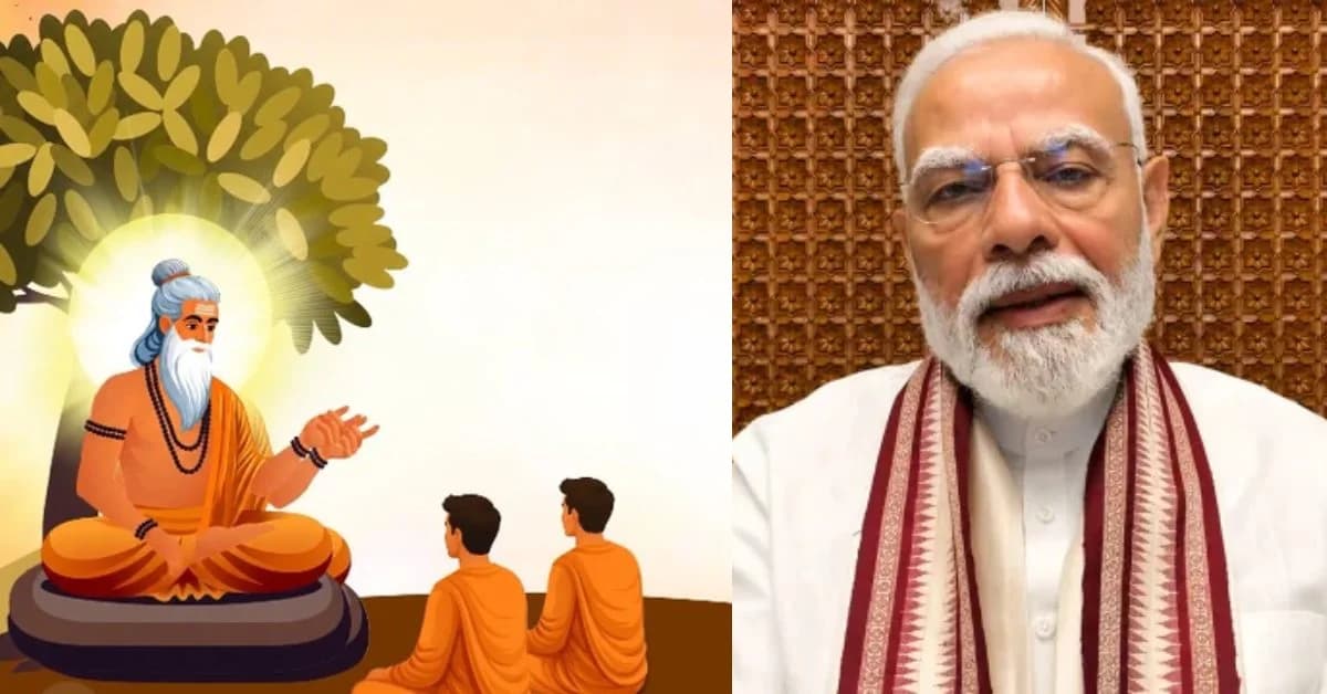 PM Modi Greets Nation on Guru Purnima