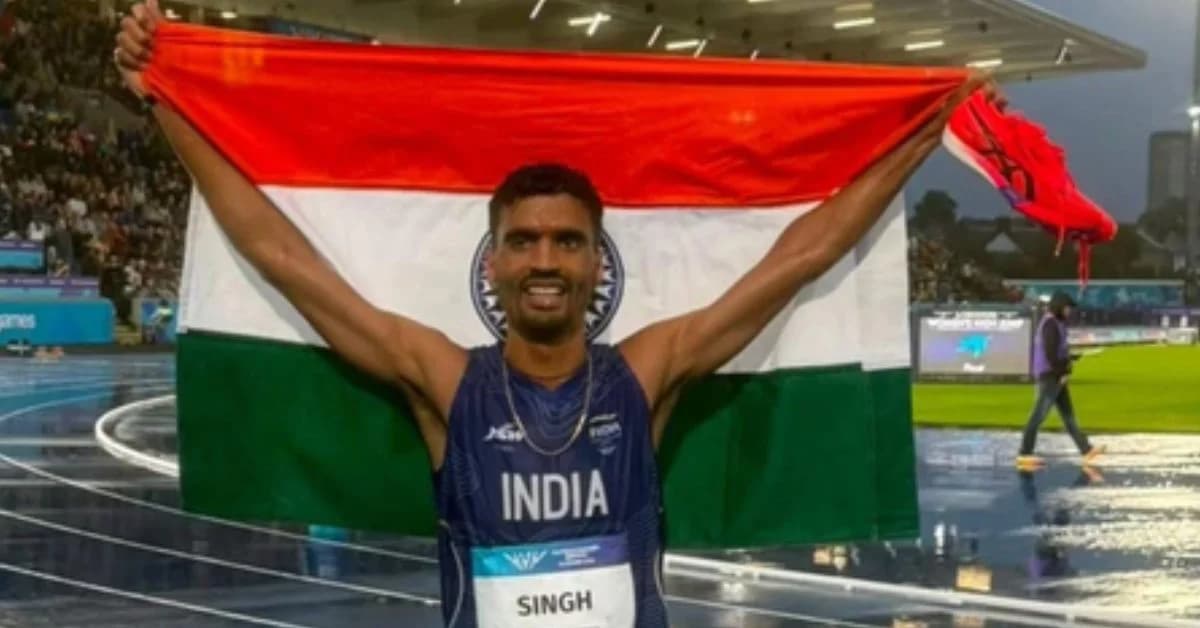 CWG 2026: Gulveer Singh Wins Historic Silver in 10,000m