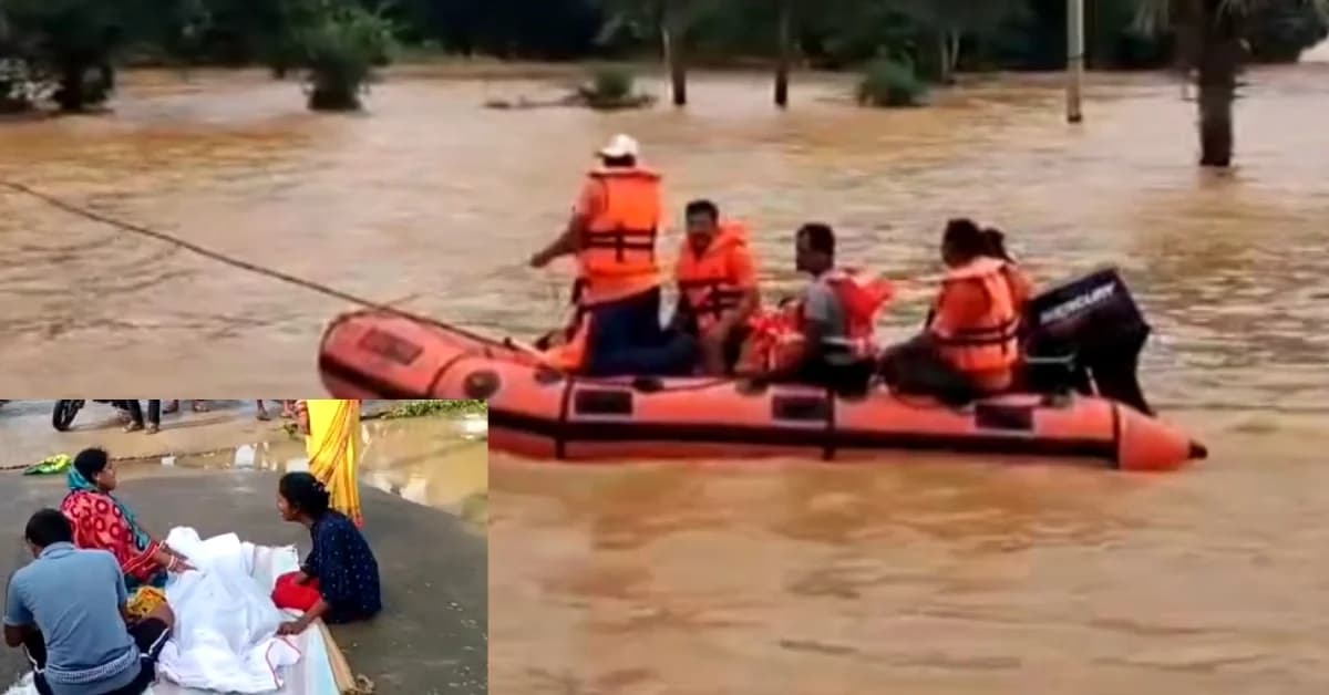 Flood Claims First Fatality in Jajpur as Vegetable Trader's Body Recovered
