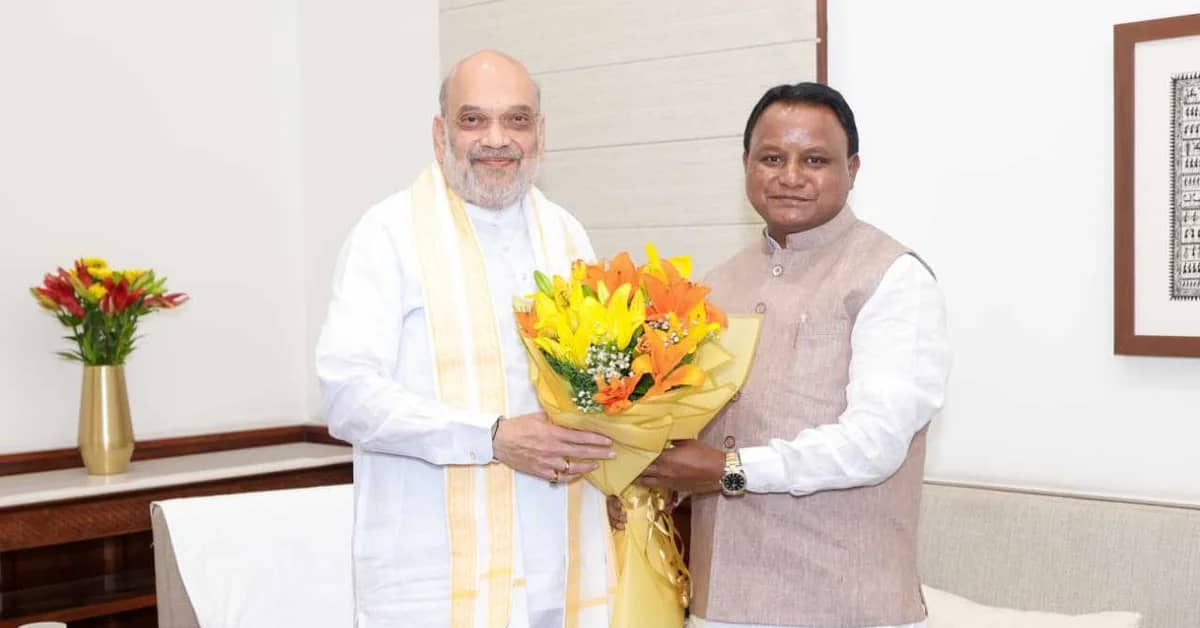 CM Majhi Meets Shah, Seeks Continued Central Support For Odisha